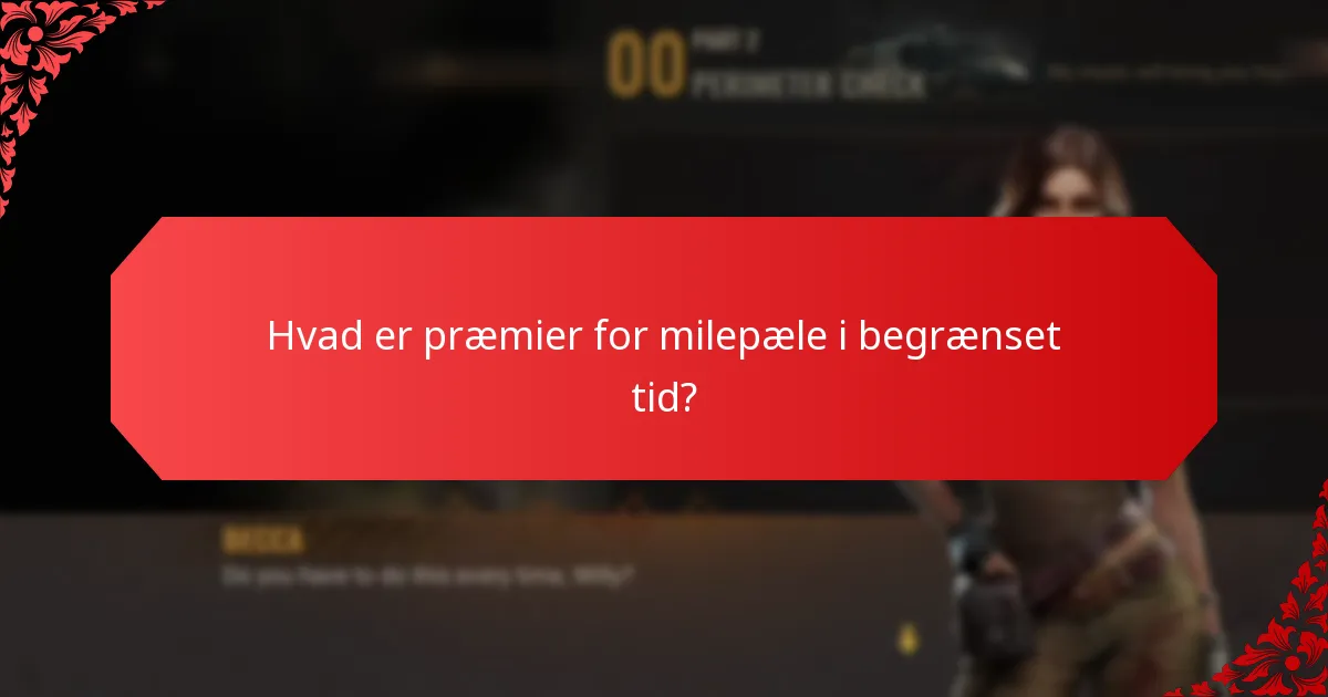 Hvordan kan spillere deltage i milepælspræmie-begivenheder?