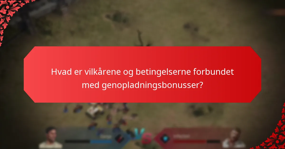 Hvilke unikke belønninger kan spillere tjene fra genopladningsbonusser?