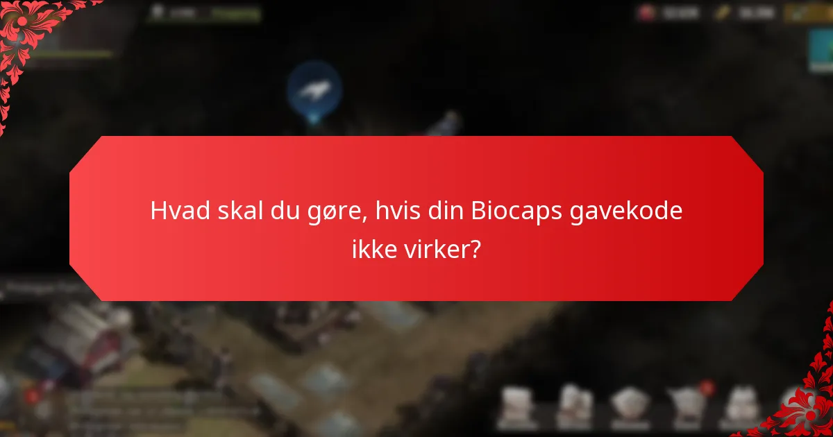 Hvad er brugsgrænserne for Biocaps gavekoder?