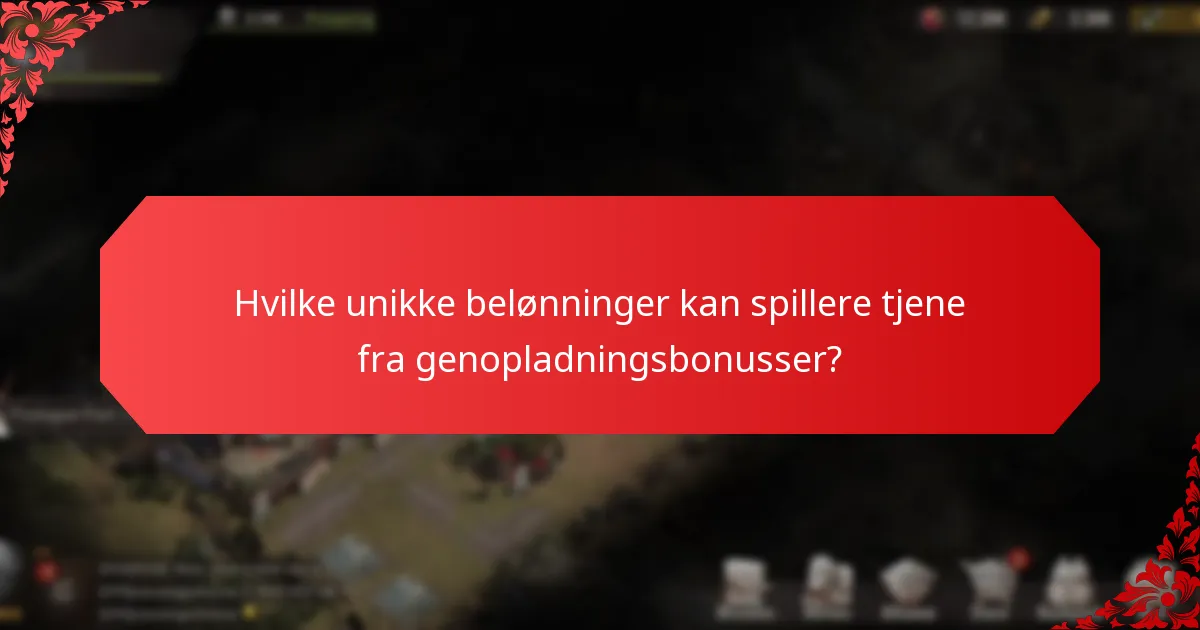 Hvad er vilkårene og betingelserne forbundet med genopladningsbonusser?