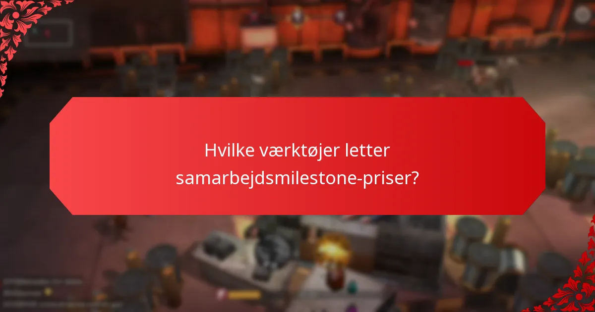 Hvordan er delte belønninger struktureret i milestone-priser?